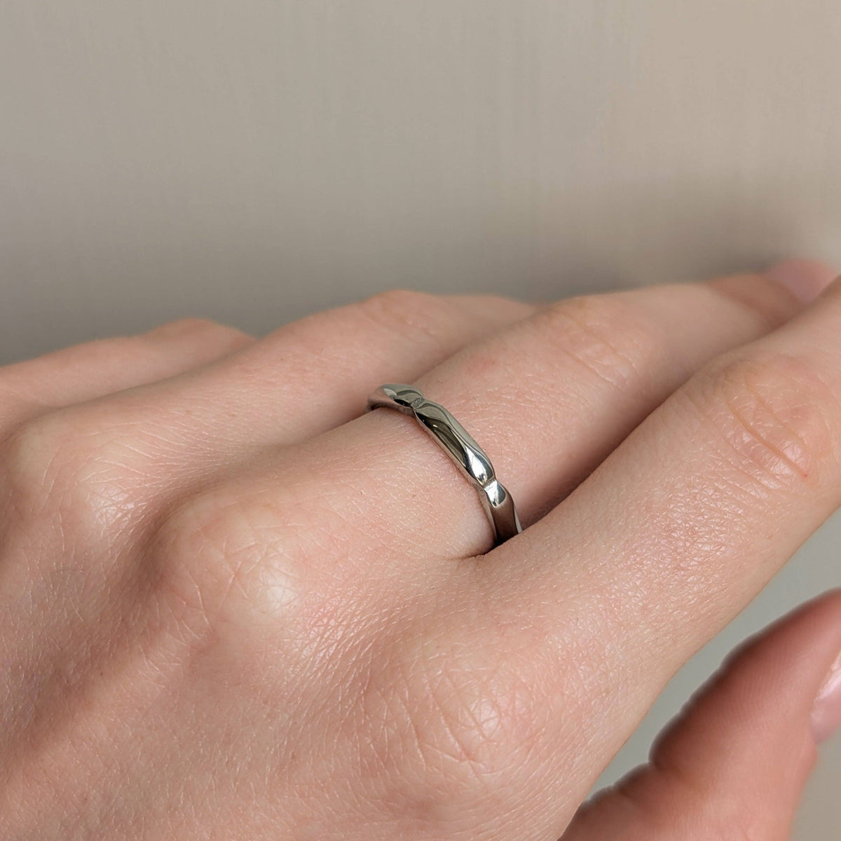 Silver Scallop Ring