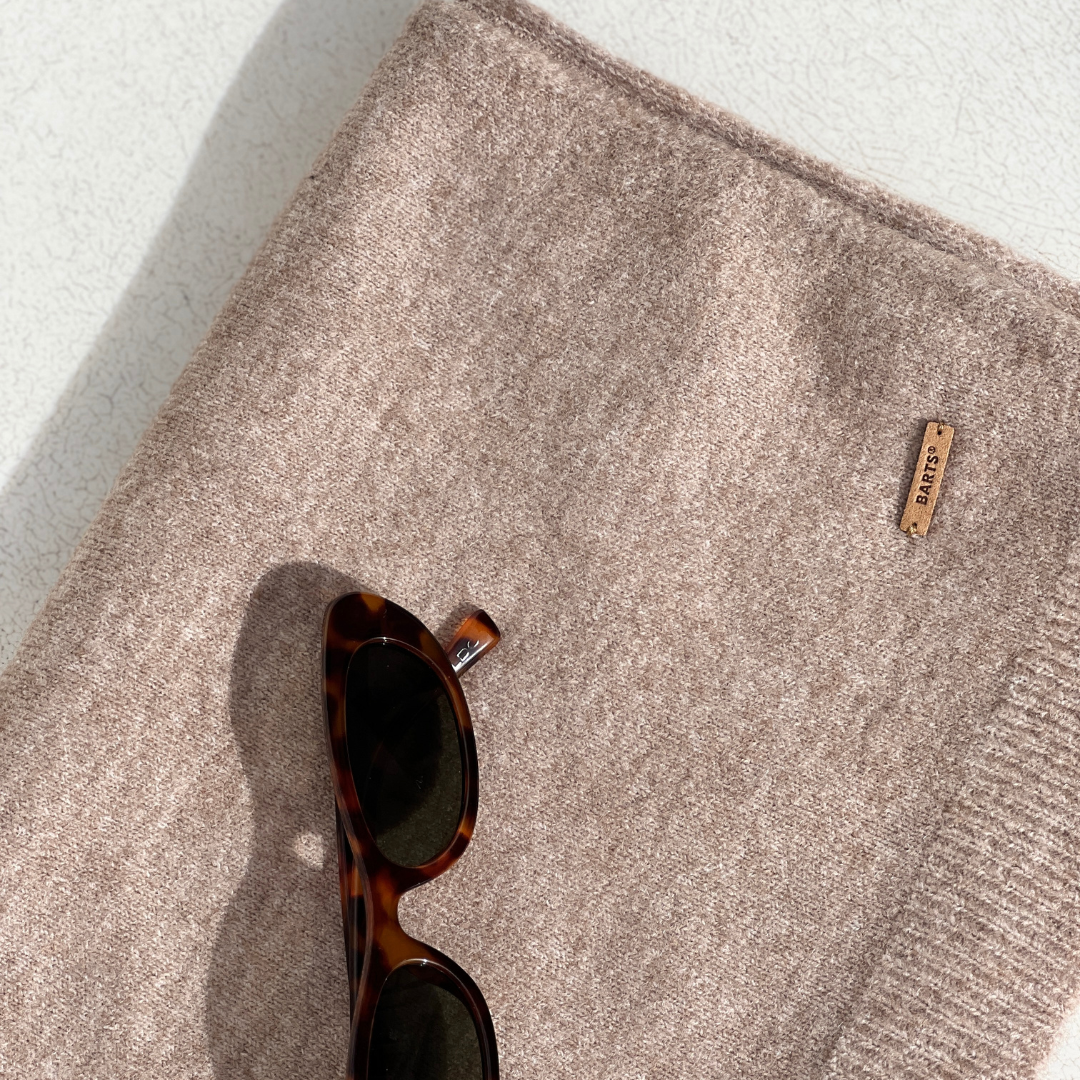 Oatmeal Soft Knit Scarf