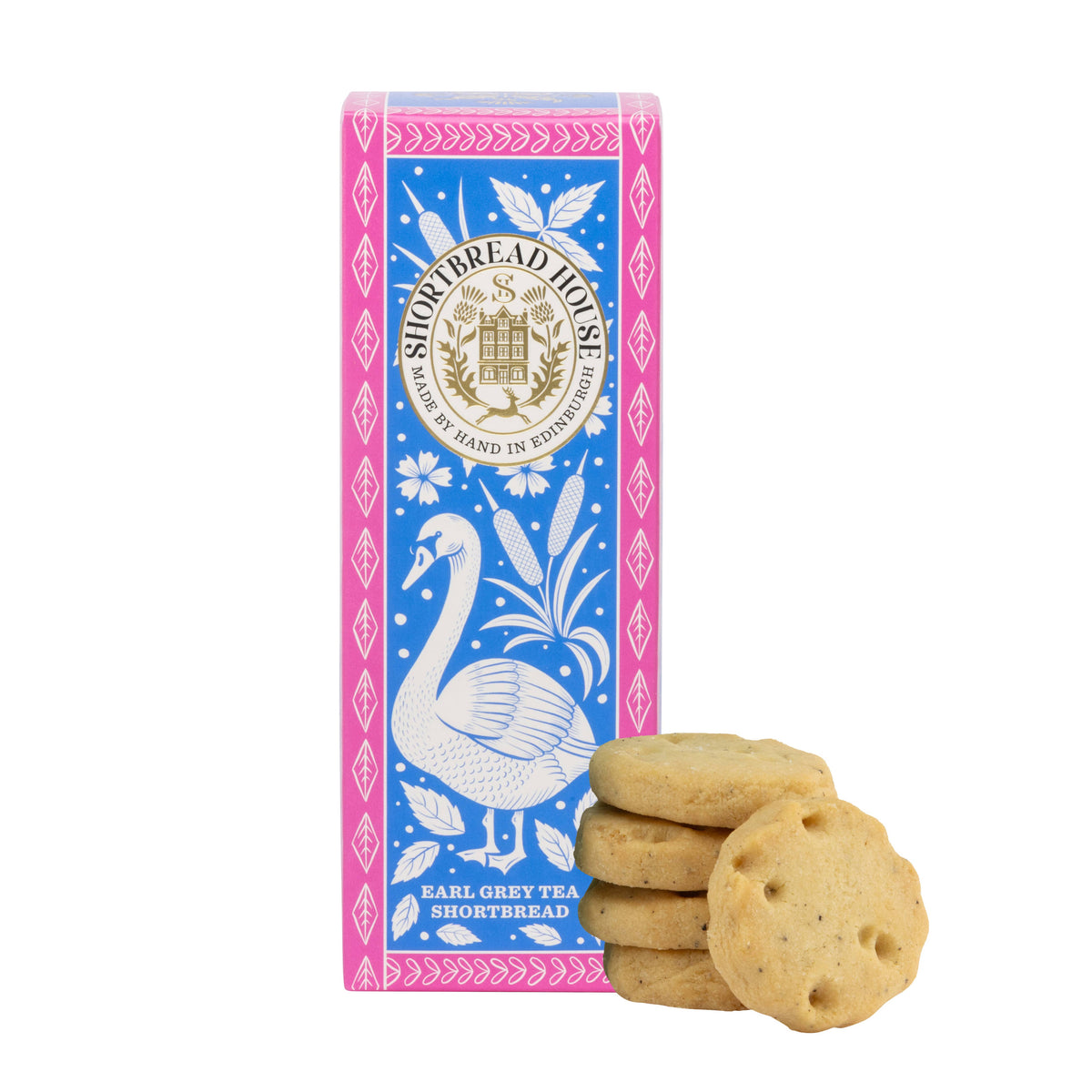 Traditional Shortbread Biscuits with Earl Grey Tea