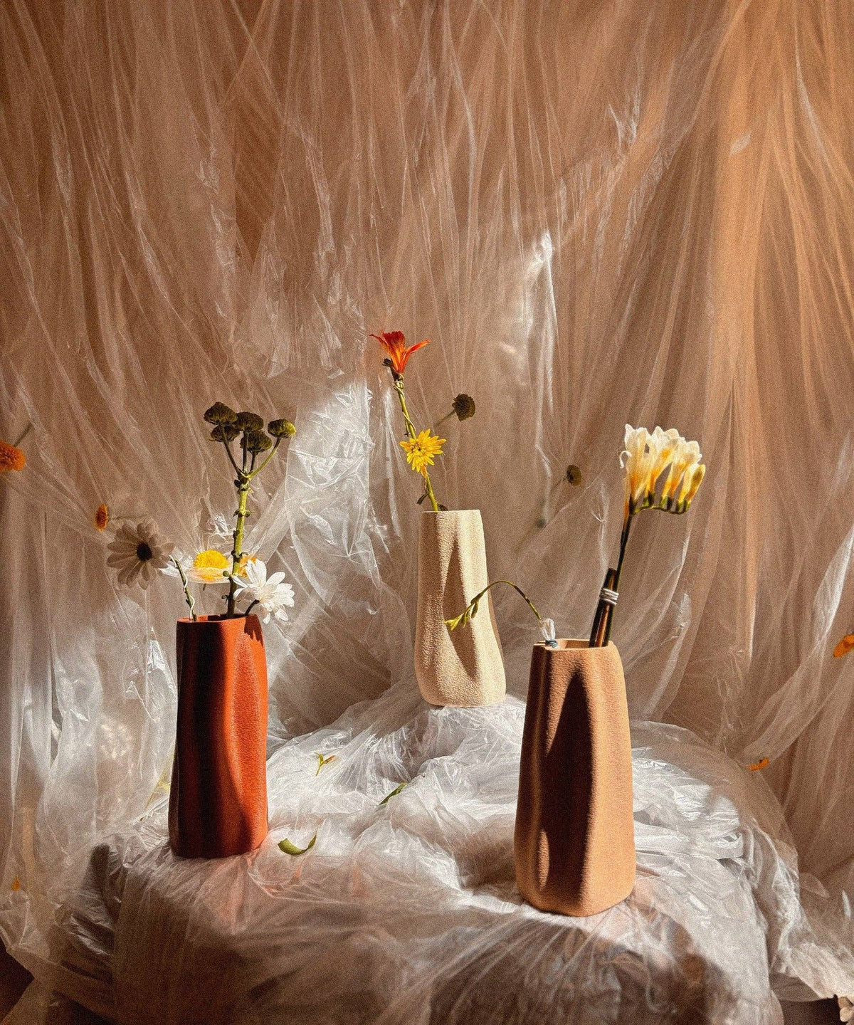 Amanitas Abstract Tall Vase