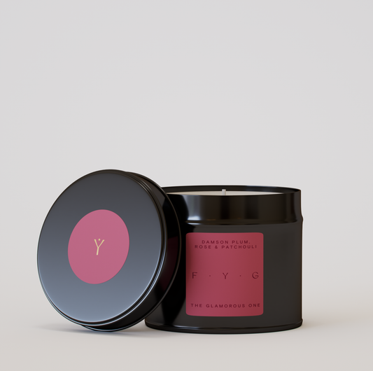 Damson Plum, Rose & Patchouli Candle