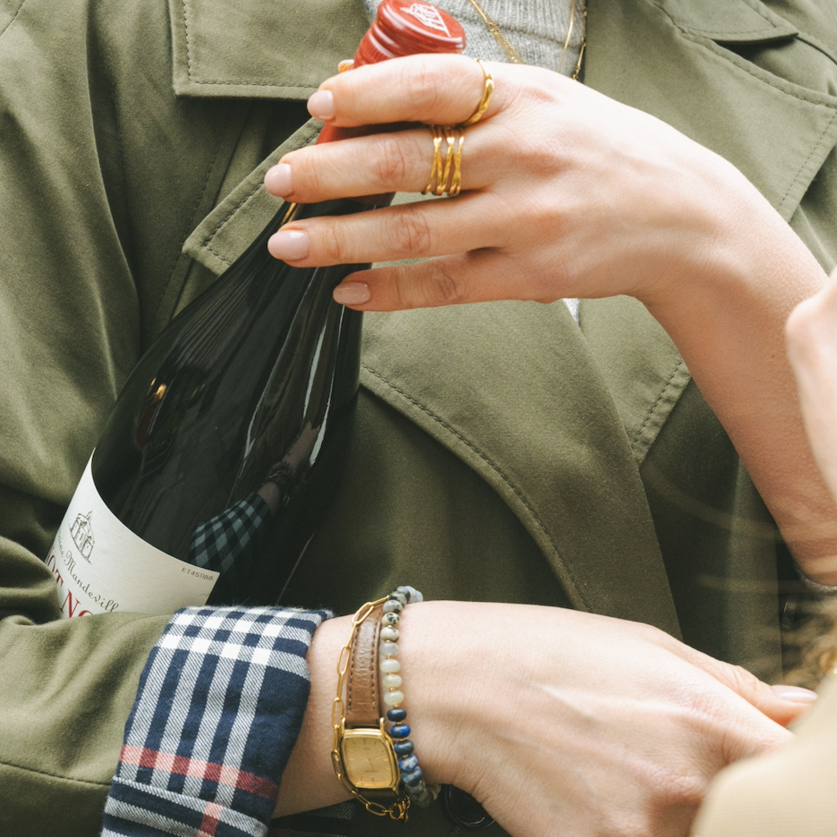 Gold Scallop Ring