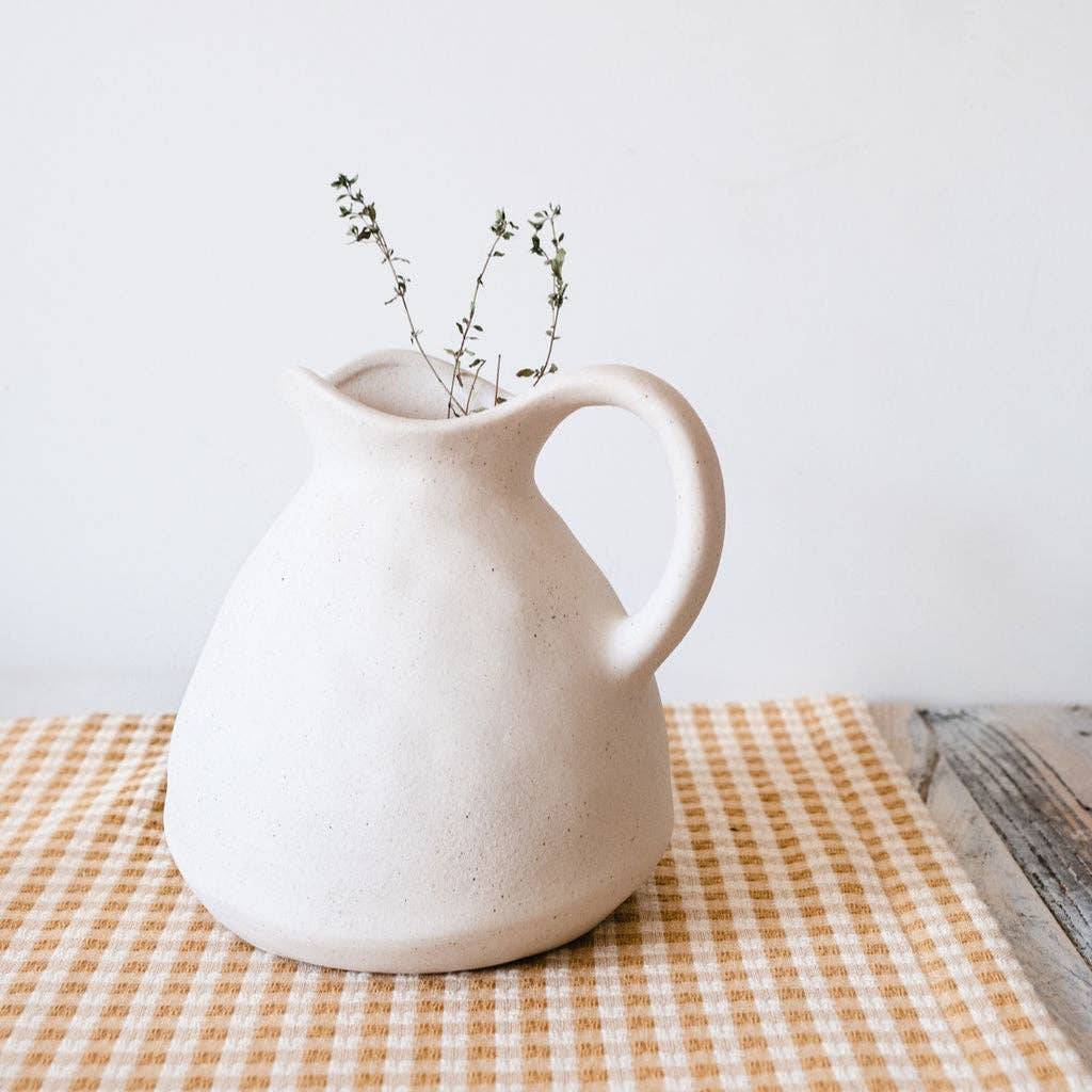 Textured Jug Vase