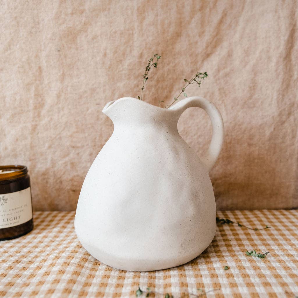 Textured Jug Vase