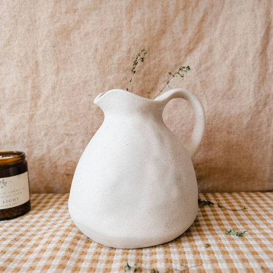 Textured Jug Vase