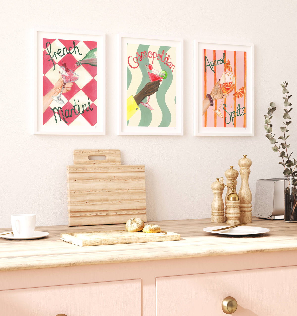 Aperol Spritz Cocktail Wall Art Print