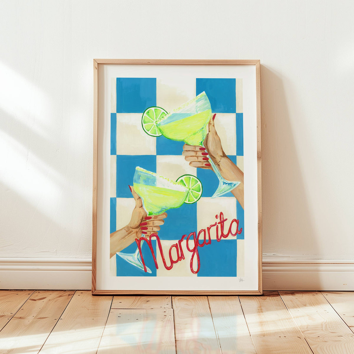 Margarita Cocktail Wall Art Print