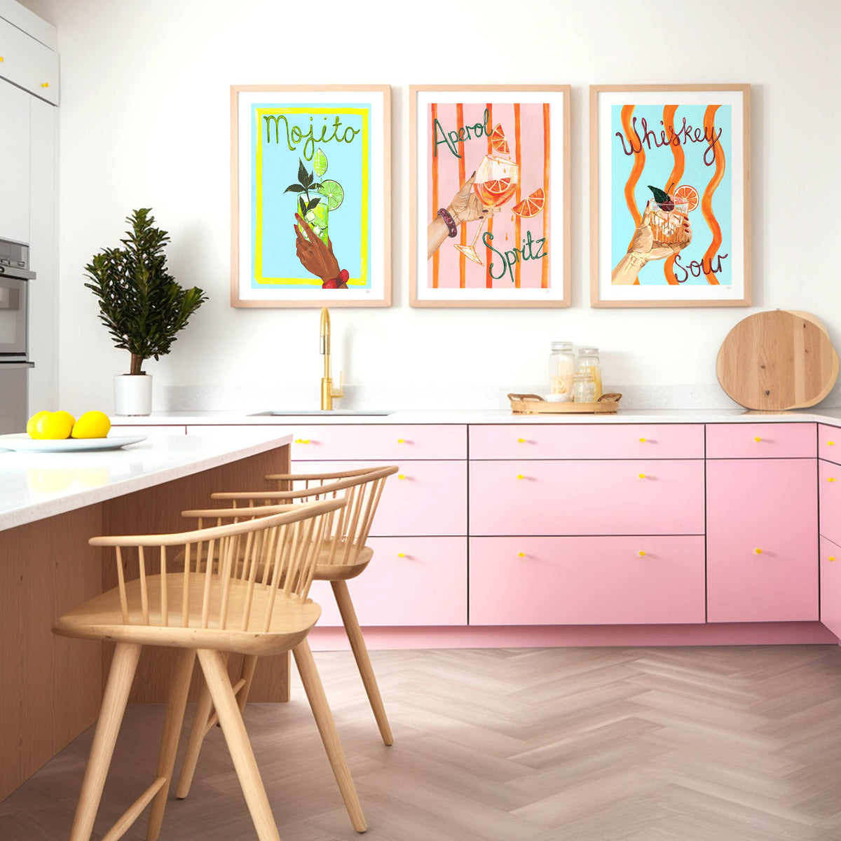 Aperol Spritz Cocktail Wall Art Print