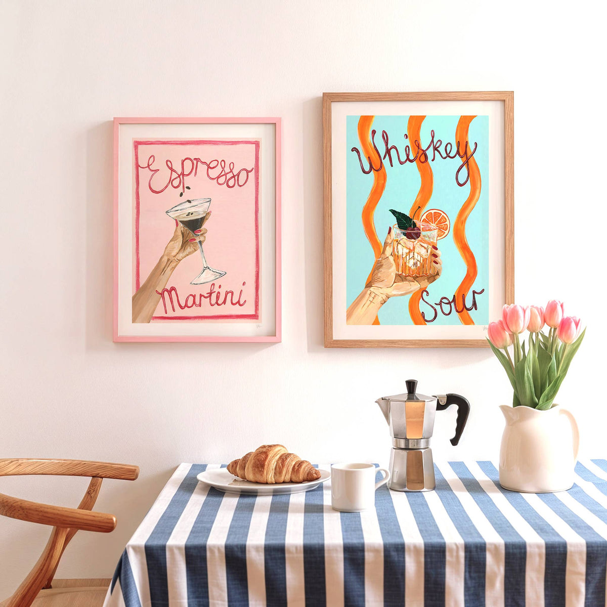 Espresso Martini Cocktail Wall Art Print