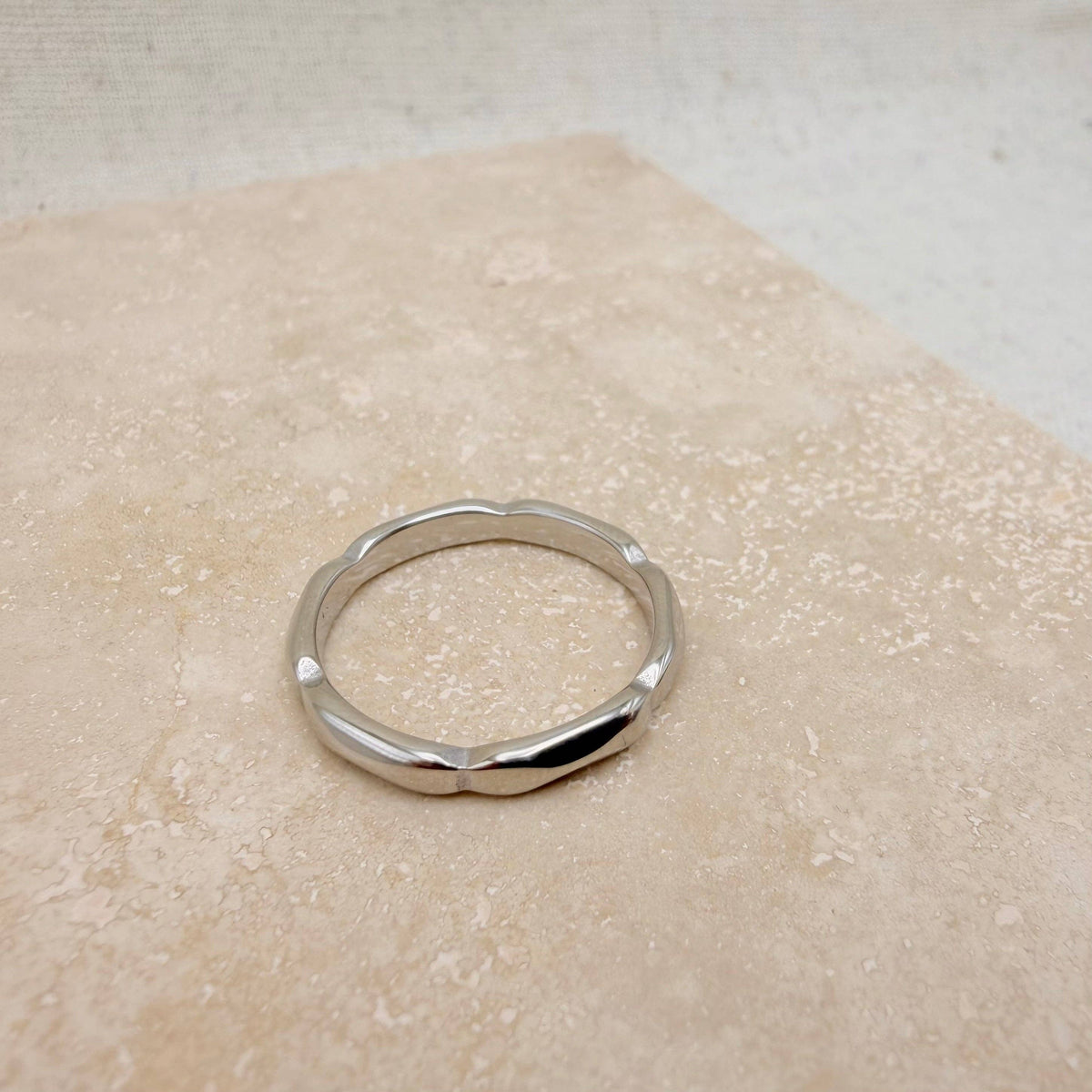 Silver Scallop Ring