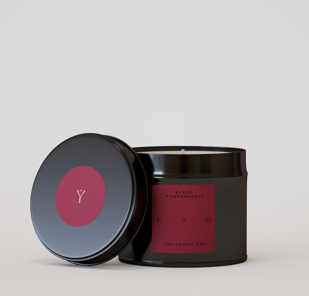 Black Pomegranate Candle