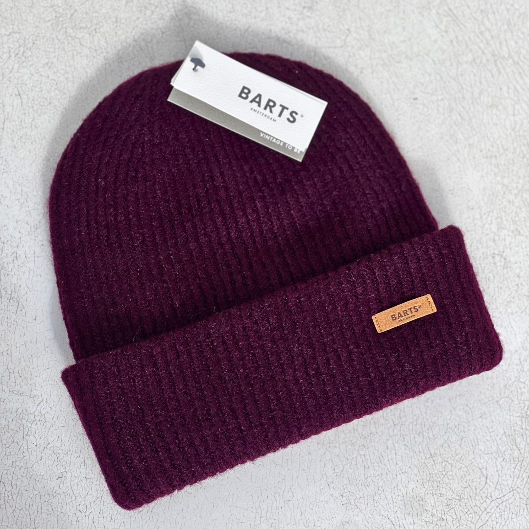 Aubergine Soft Knit Beanie