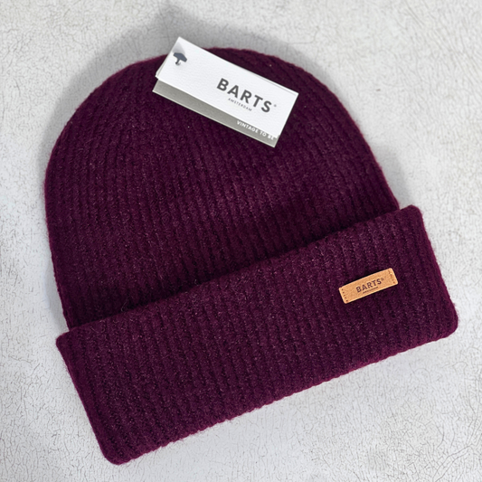Aubergine Soft Knit Beanie