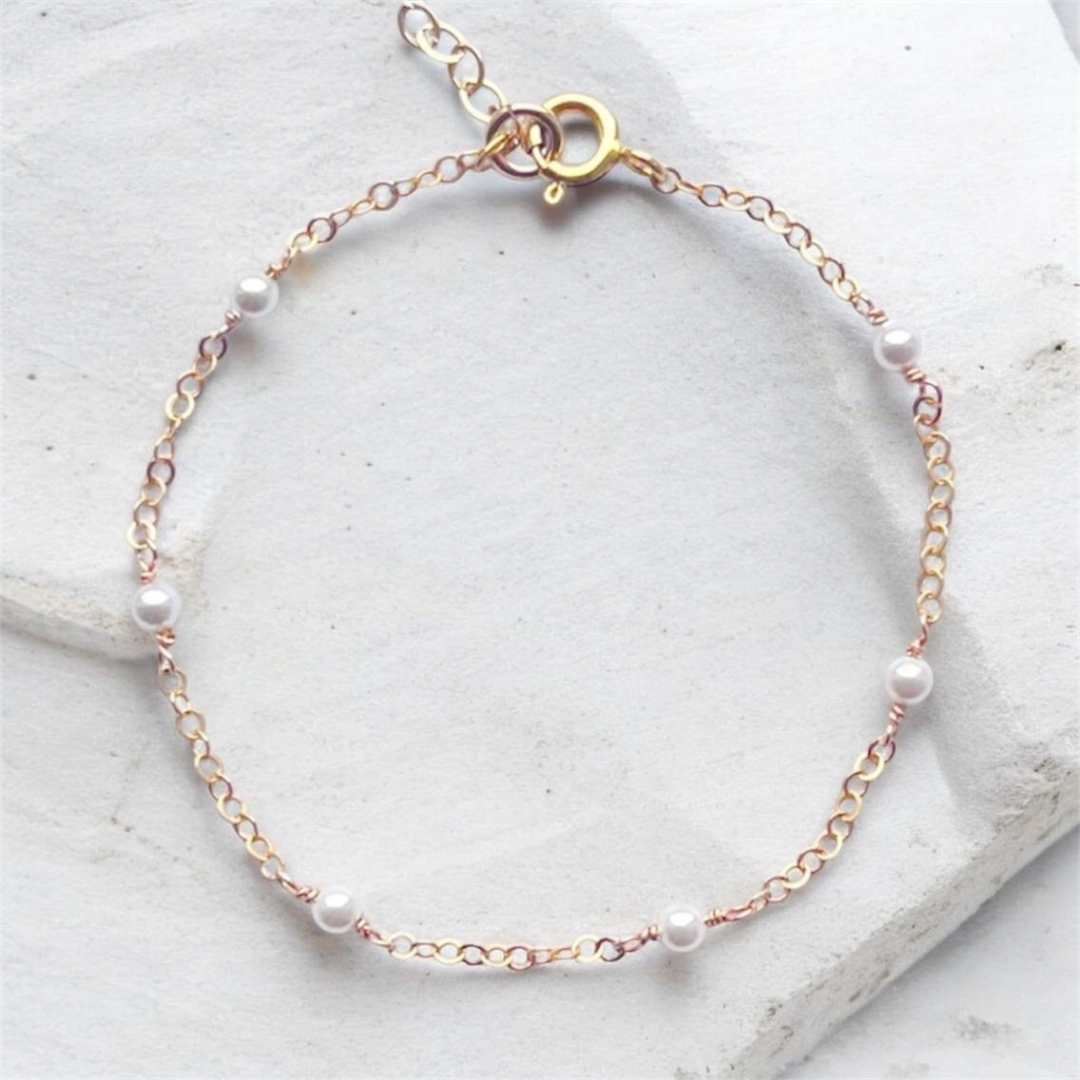 Gemstone Gold Bracelet