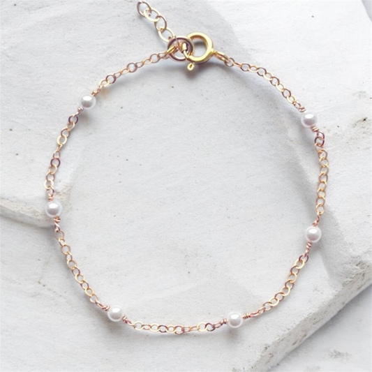 Gemstone Gold Bracelet