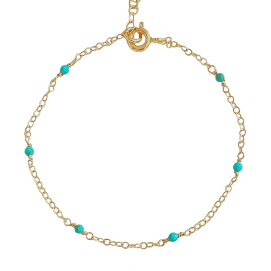Gemstone Gold Bracelet