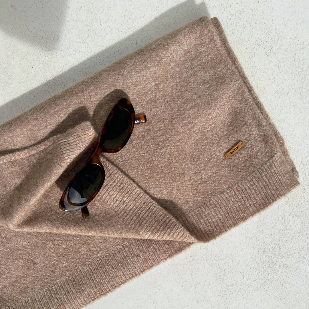 Oatmeal Soft Knit Scarf