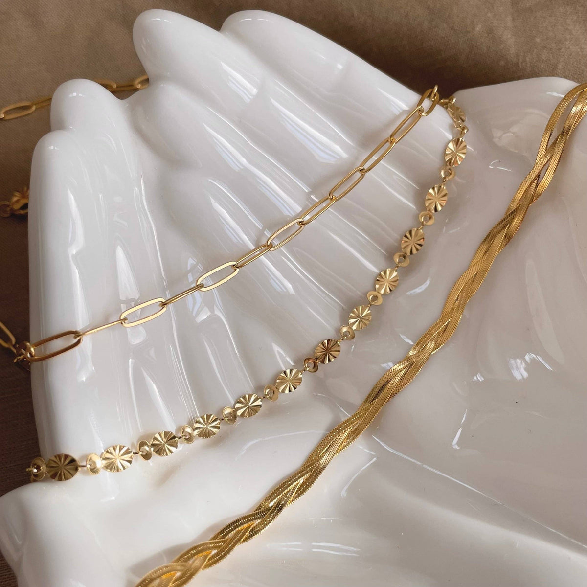 Long Link Chain Necklace
