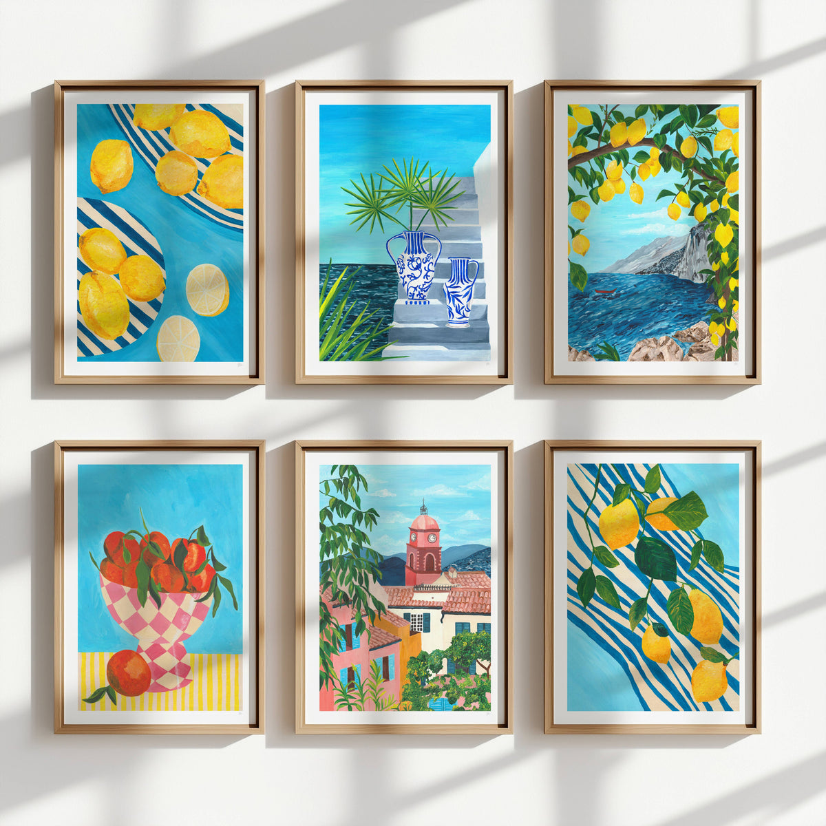 Spain Rooftops Travel Art Print