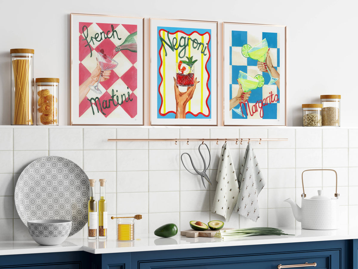 Margarita Cocktail Wall Art Print