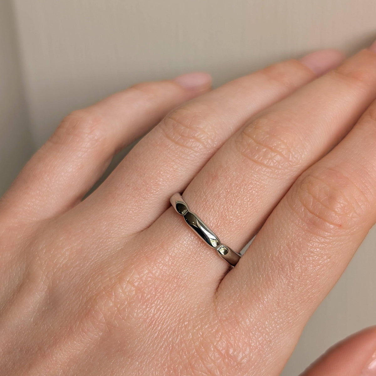 Silver Scallop Ring