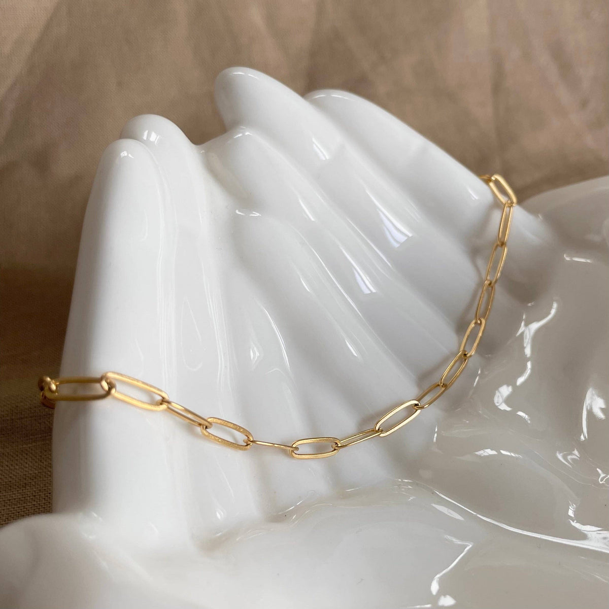 Long Link Chain Necklace