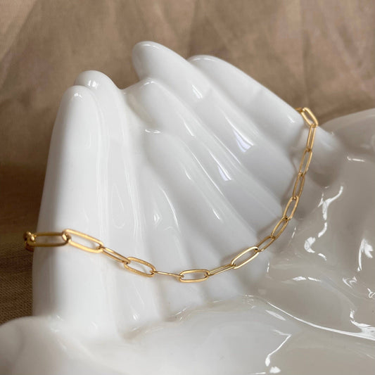 Long Link Chain Necklace