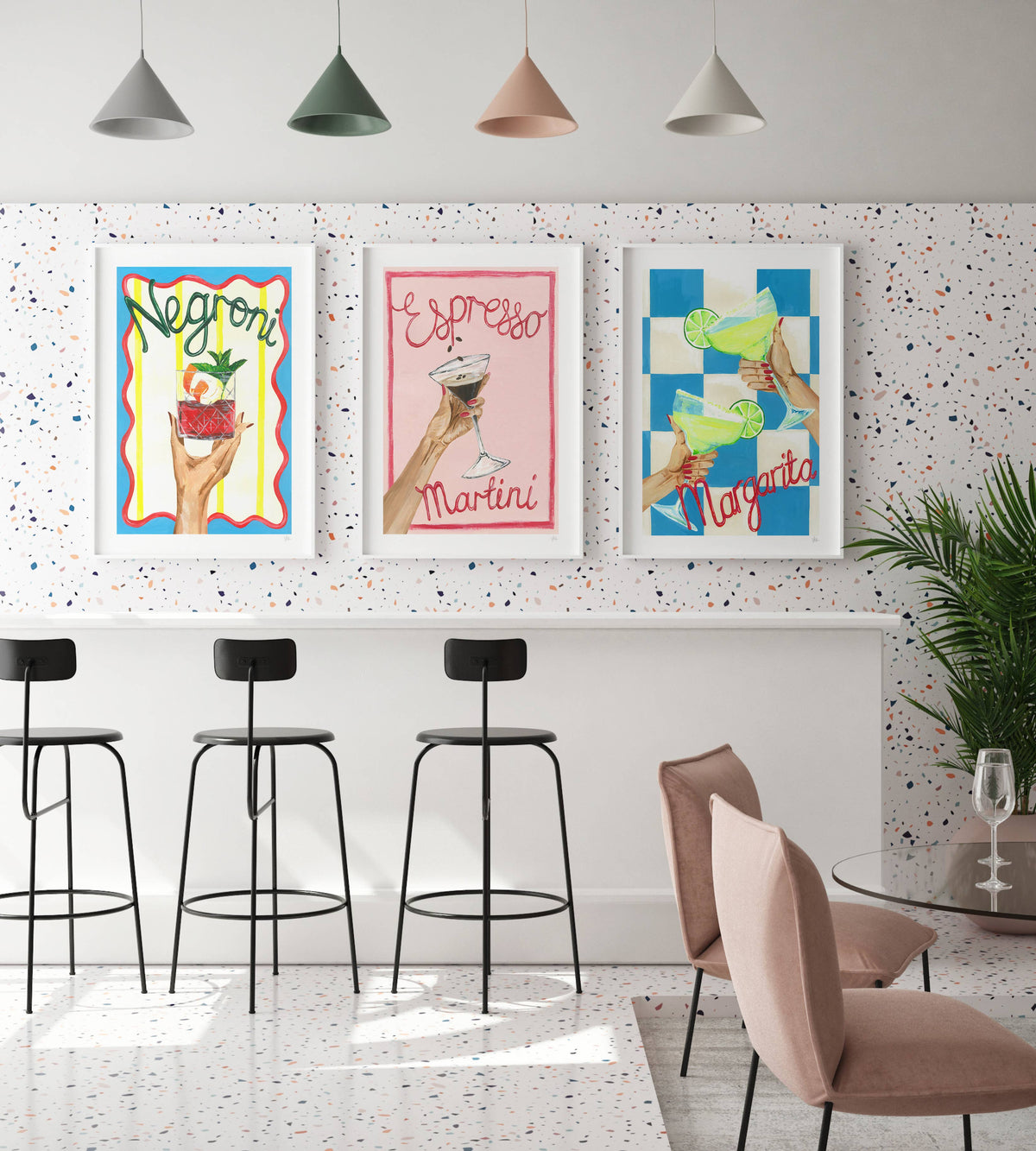 Margarita Cocktail Wall Art Print