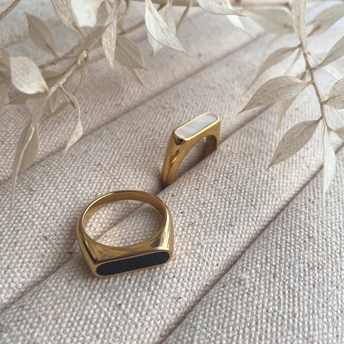 Gold Lozenge Ring